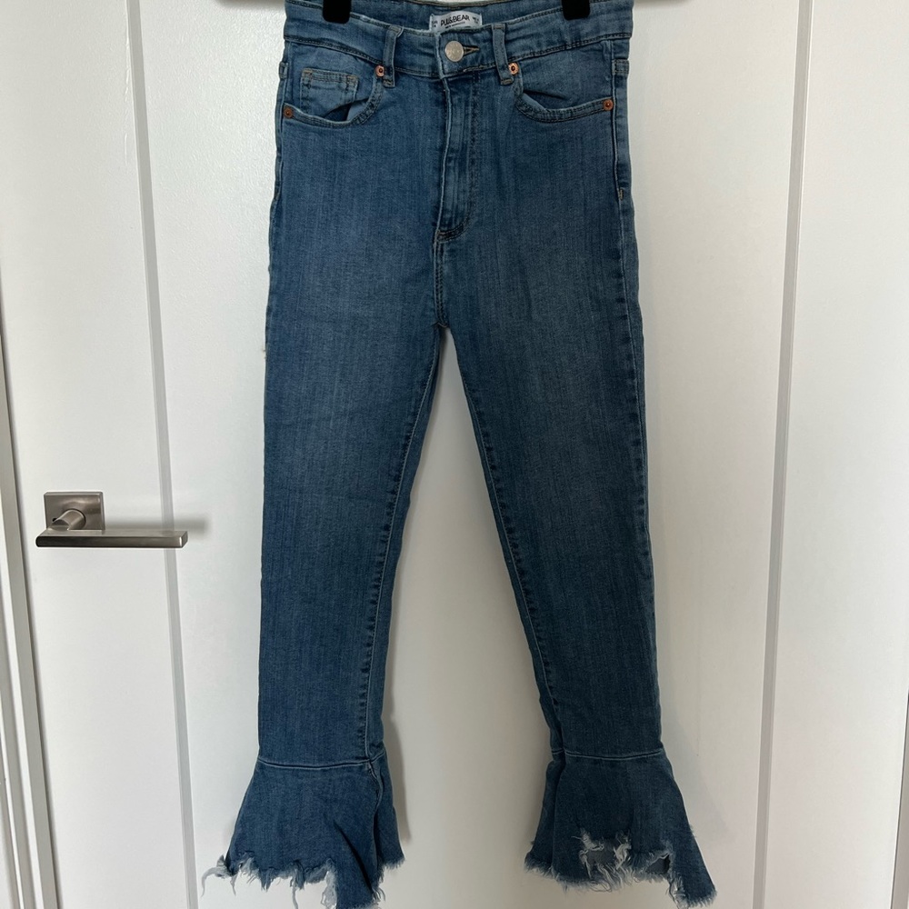 Cropped Flare Jeans